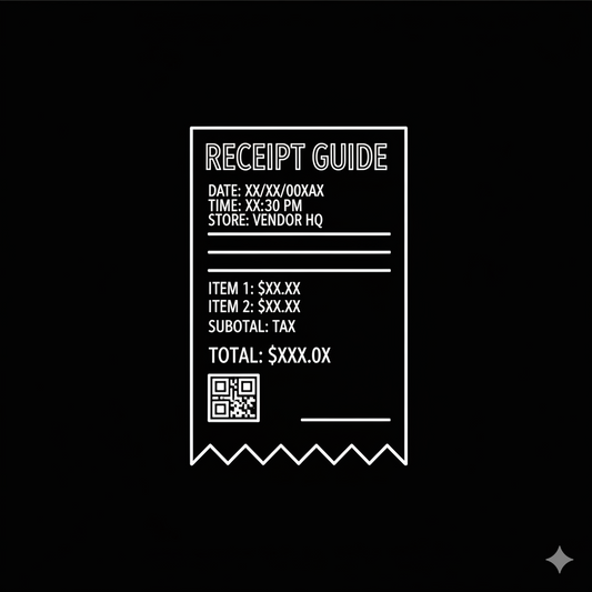 RECEIPT GUIDE